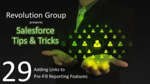 T & T 29 - Adding Links to Pre-Fill Reporting Features